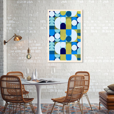 «Bauhaus Seventy - Floater Frame», impression sur toile