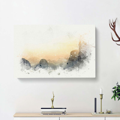 Ha Long Bay In Vietnam In Abstract - Wrapped Canvas