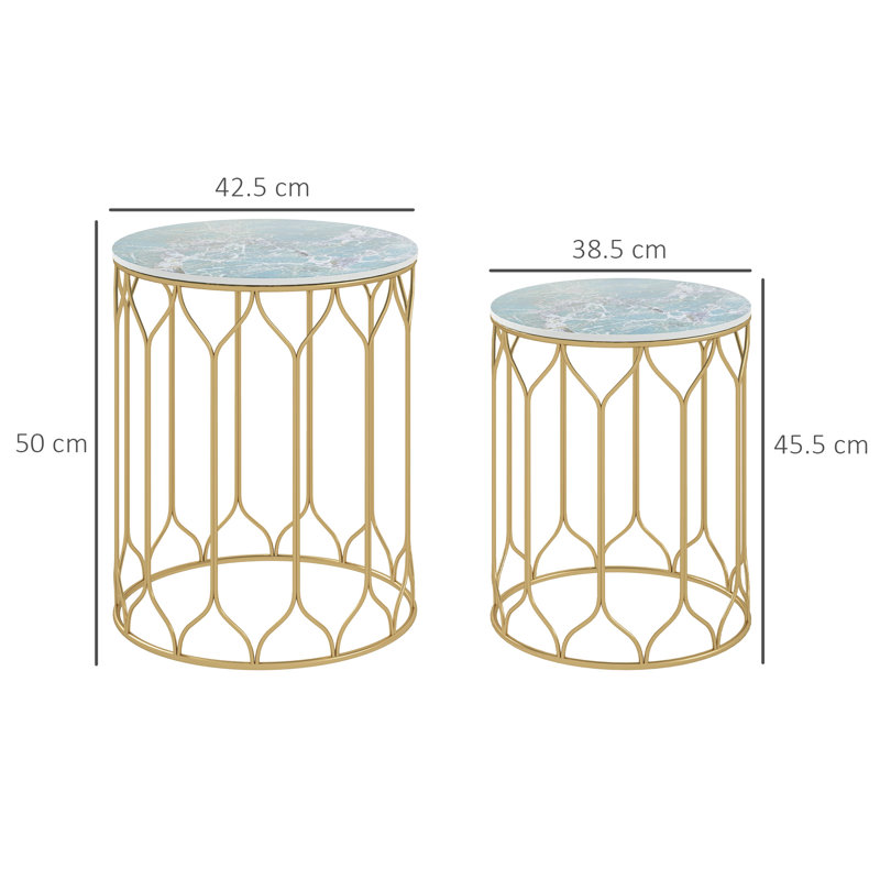 Round 2 - Person 42.5Cm L Outdoor Side Table