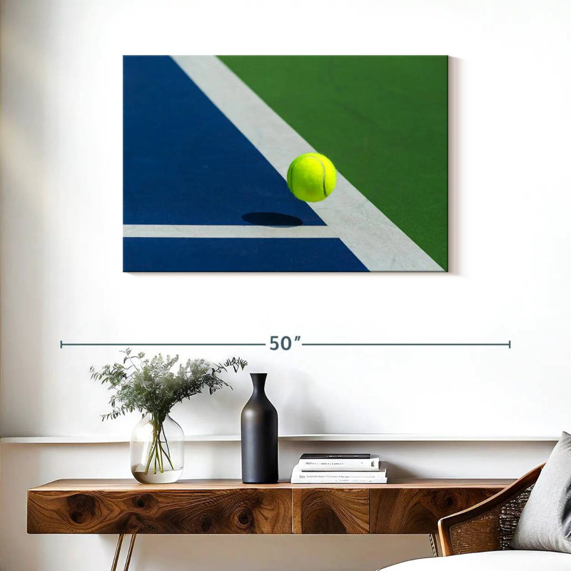 Court de tennis bleu Sireci, H 24 po x l 36 po