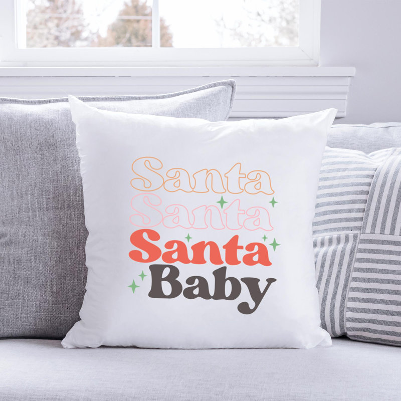 Coussin ChristmasCuteQuotes-07, 20 po x 20 po
