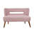 Ashyia 45.47'' Loveseat with Rubberwood Legs-2113417559