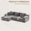 Canapé modulaire Boneless-1430894560