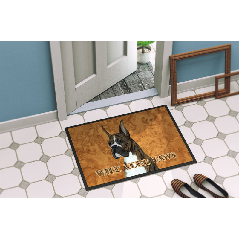 Paillasson d’intérieur antidérapant Sweetser, Rectangle 2 pi x 3 pi