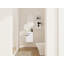 Meuble-lavabo à fermeture en douceur avec lavabo et support de rangement, 16 po pour petite salle de bain-1287306266