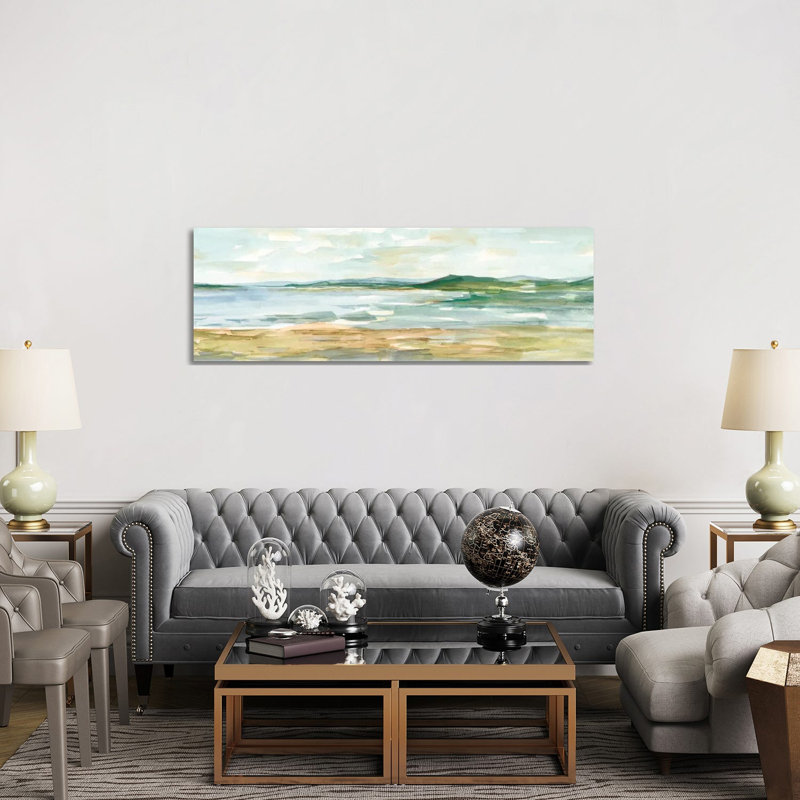 Panoramic Seascape I by Ethan Harper - Wrapped Canvas Panoramic Gallery-Wrapped Canvas Giclée, 51cm H x 152.5cm W