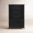 Henry Metal Tall Cabinet Black