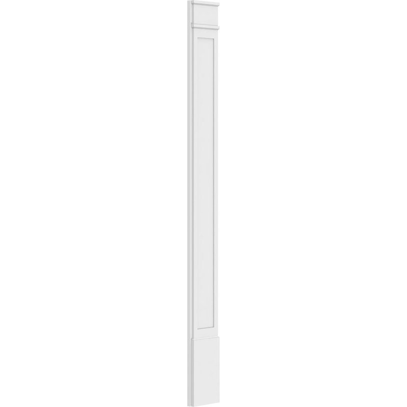 Pilâtre en PVC TruCraft (la paire), H 102 po x l 4 po x P 2 po, Base et chapiteau décoratifs