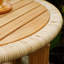 Highclere 24.25'' Teak Outdoor Side Table