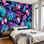 Papier peint adhésif auto-adhésif moderne pour la chambre à coucher Peel and Stick L 69 po x l 96 po