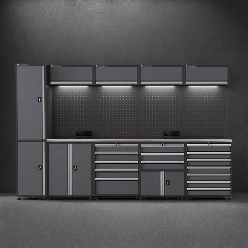 Armoire à outils en métal robuste pour l'industrie automobile