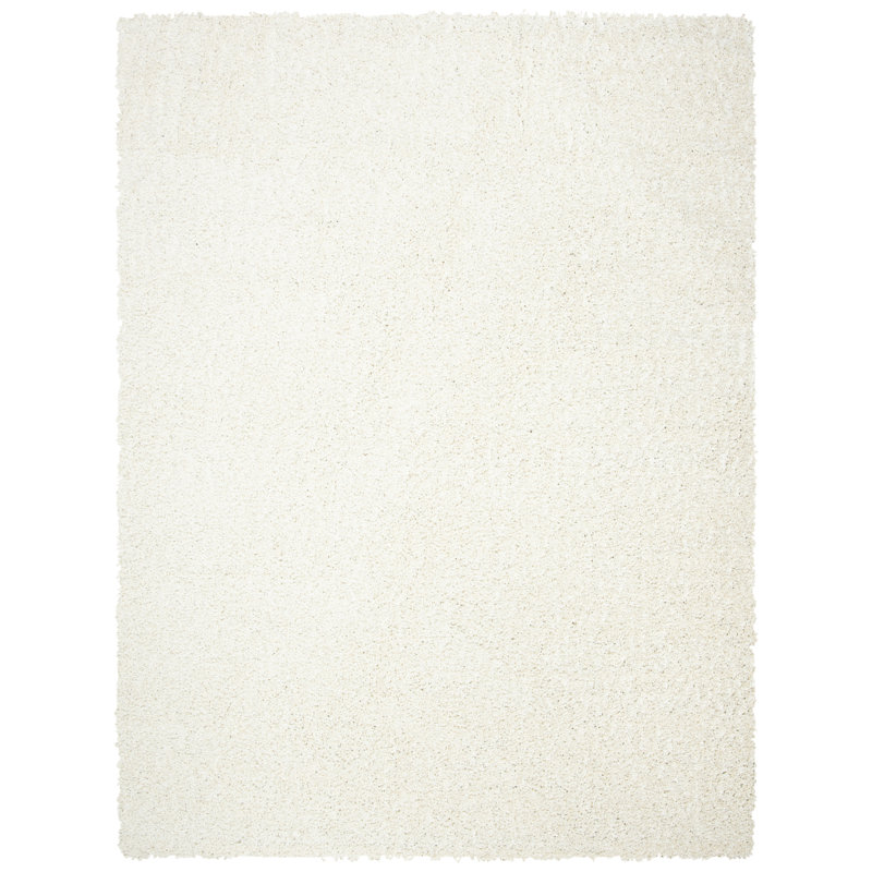 Schwanke Shag Performance Solid Color Rug, Rectangle 9' x 12'
