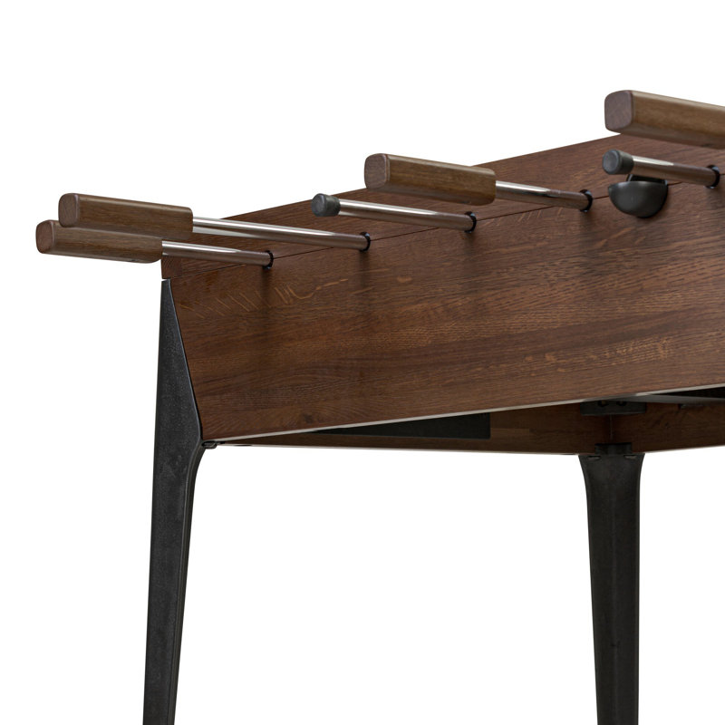 Foosball Table-Smoked Oak, Smoked Oak