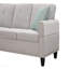 Canapé modulaire Basic, coussin décoratif - Canapé équipé