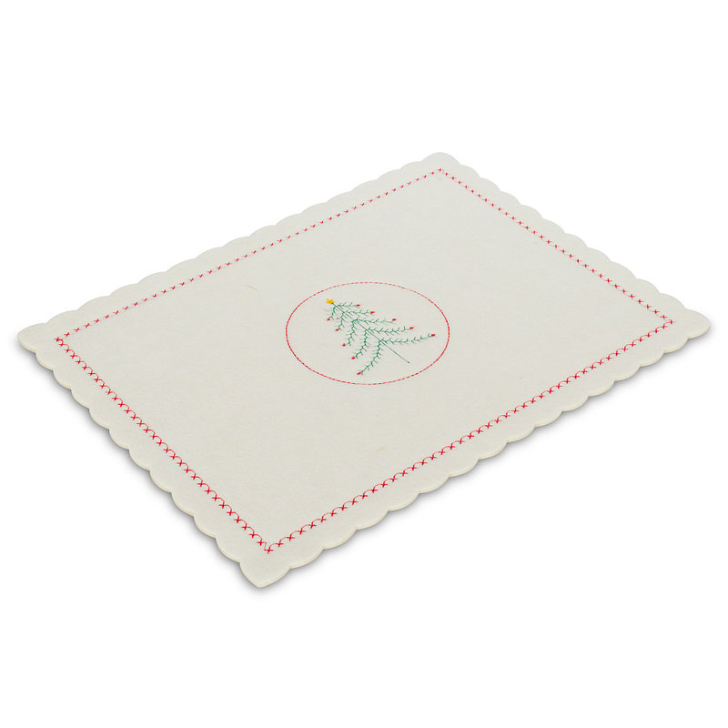 No Pattern Rectangle Placemat