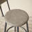 Long Bar Table Set With 3 PU Upholstered Bar Stools