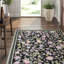 Hand-Knotted High-Quality Black Area Rug