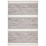 Striped Machine Printed Polyester Ellington Area Rug