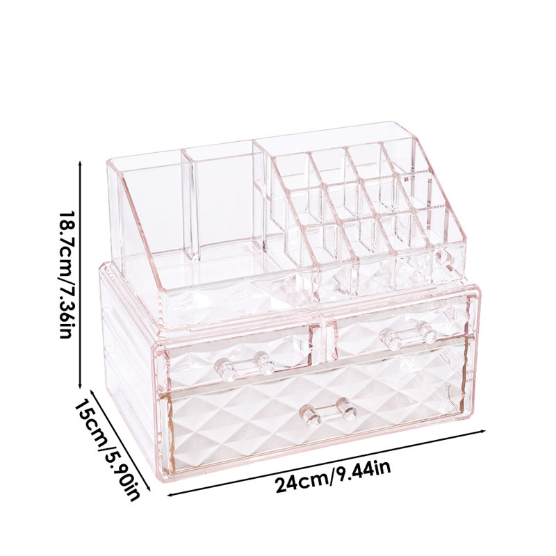 Plastic Makeup Organiser