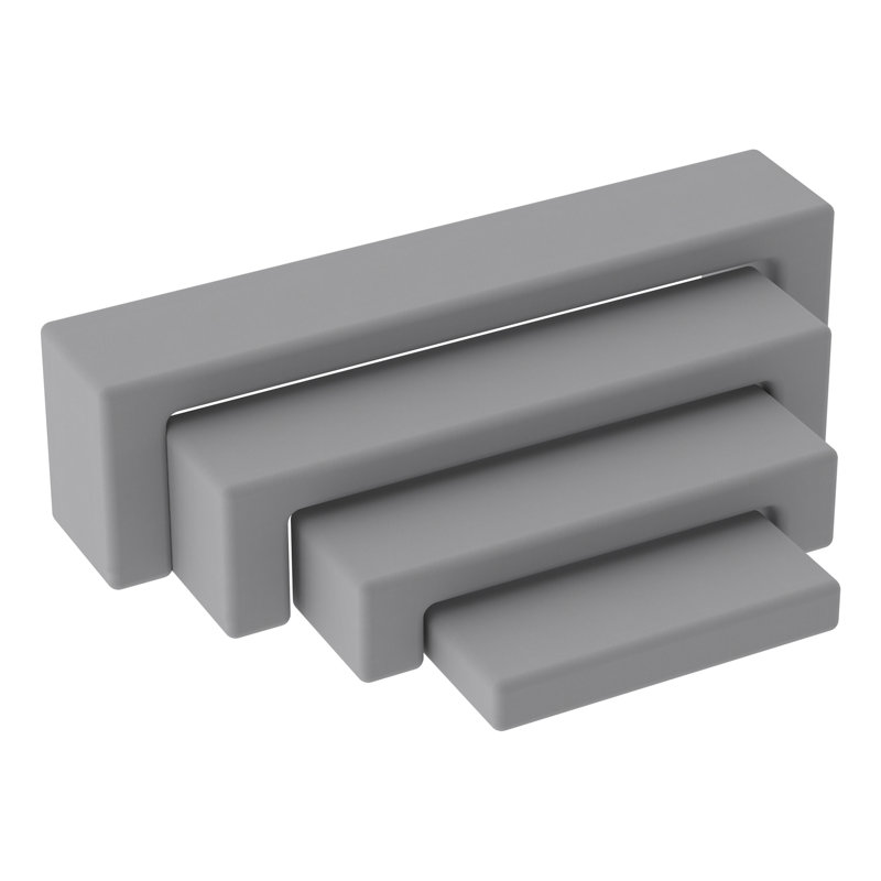 Ensemble de bancs gigognes 4 pièces Pro Series, Gris