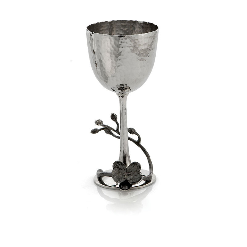 Orchid Kiddush Cup, Black