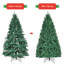 Green Pine Lighted Artificial Pine Christmas Tree-935075927