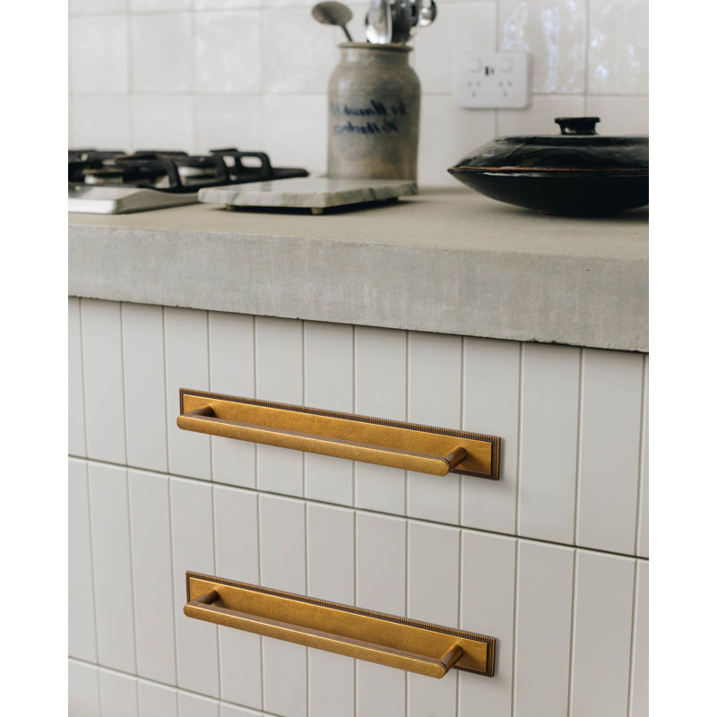 Sturdy Bar Pull With Backboard(G022) Multipack, 7 3/5"