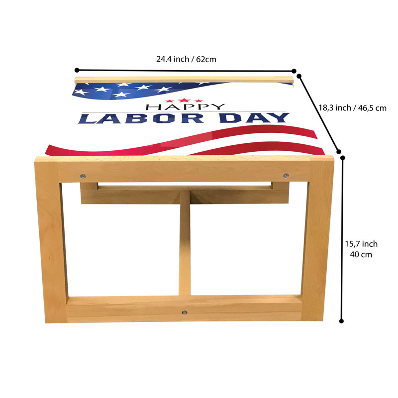 Jakaiyah Sled Coffee Table, 62cm H x 46cm W x 40cm D