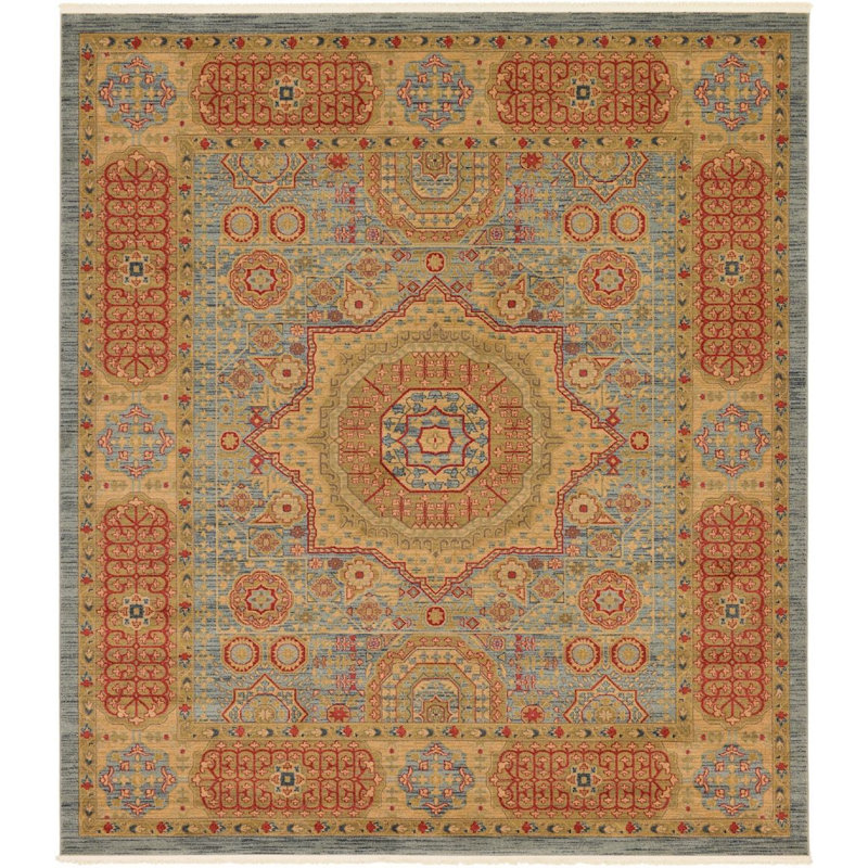 Palazzo Oriental Indoor Rug, Square 10'