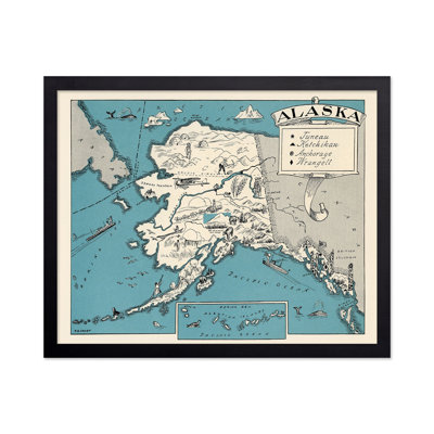Alaska Pictorial Map