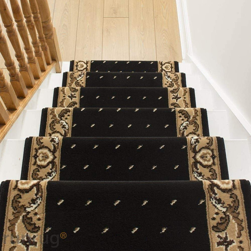 Stair Runner Alsafi Polka Dots Indoor / Outdoor Area Rug, Runner 510cm x 70cm