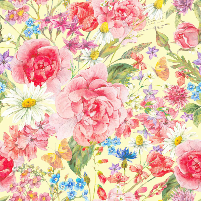 Peel & Stick Wall Mural, 8.33' W x 8.33' L