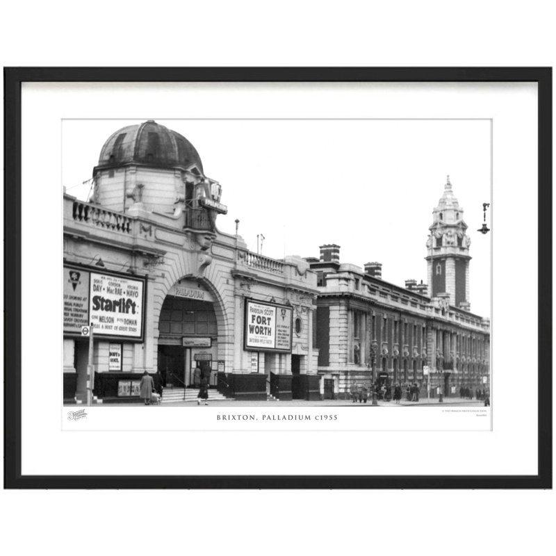 Brixton, Palladium C1955 by Francis Frith - Single Picture Frame Print, 28cm H x 36cm W x 2.3cm D