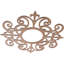 Médaillon de plafond en bois Dijon-63411805-63411817