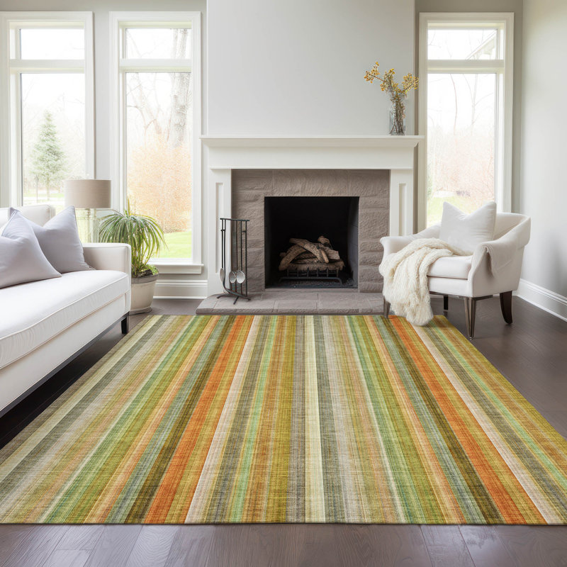 Tapis intérieur / extérieur Kinslee, Rectangle 3 pi x 5 pi