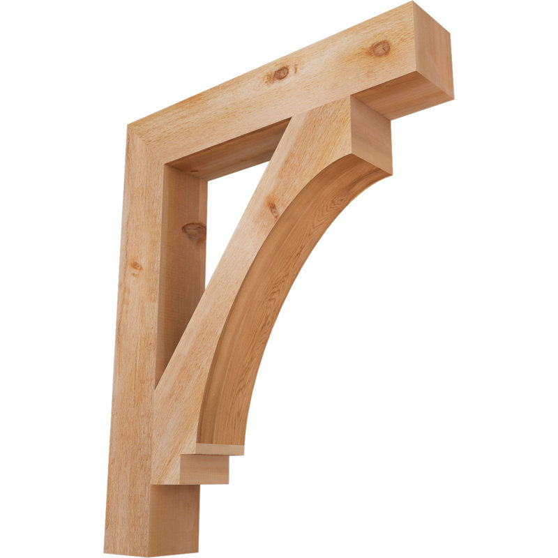 Support de sciage brut 6 po x l 6 po x P 34 po x H 42 po Imperial Red Cedar, Cèdre rouge de l'Ouest (scié brut)