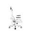 DIABLO CHAIRS White/Black Executive Chair with Wheels