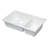 33.88'' L Double Bowl Granite Kitchen Sink-20524779