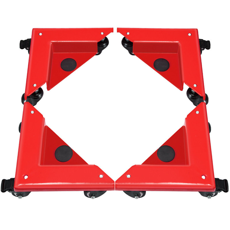 Chariot à meubles 1380 lb., Rouge
