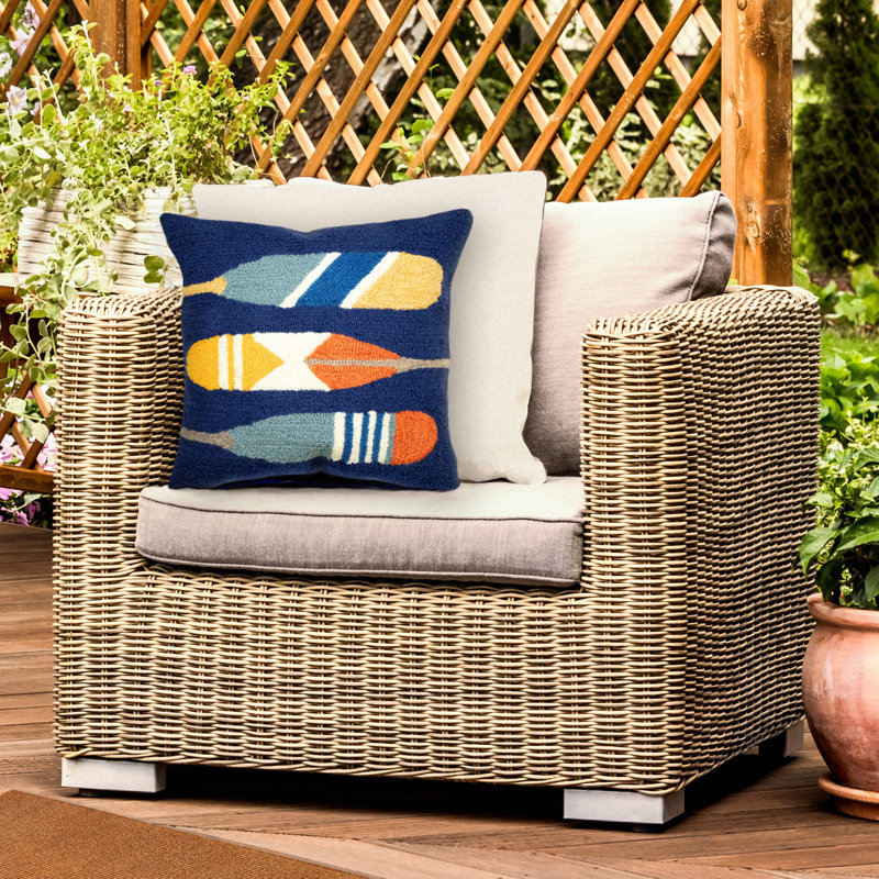  Outdoor Square Pillow Cover & Insert