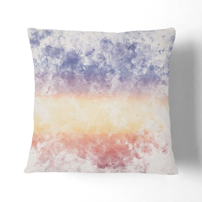Cloud Stripes Cushion with Filling, 55cm H x 55cm W x 20cm D