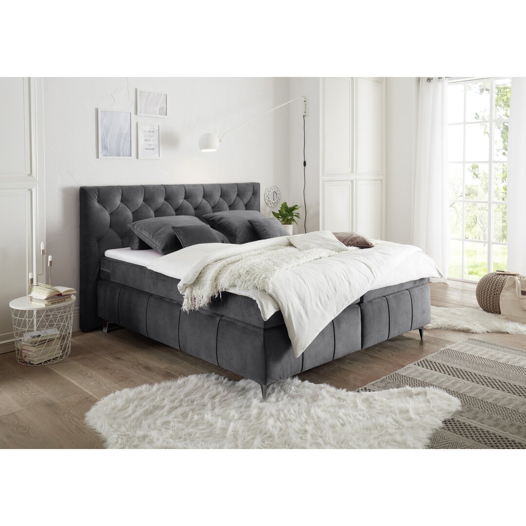 Boxspringbett Beckles mit Topper