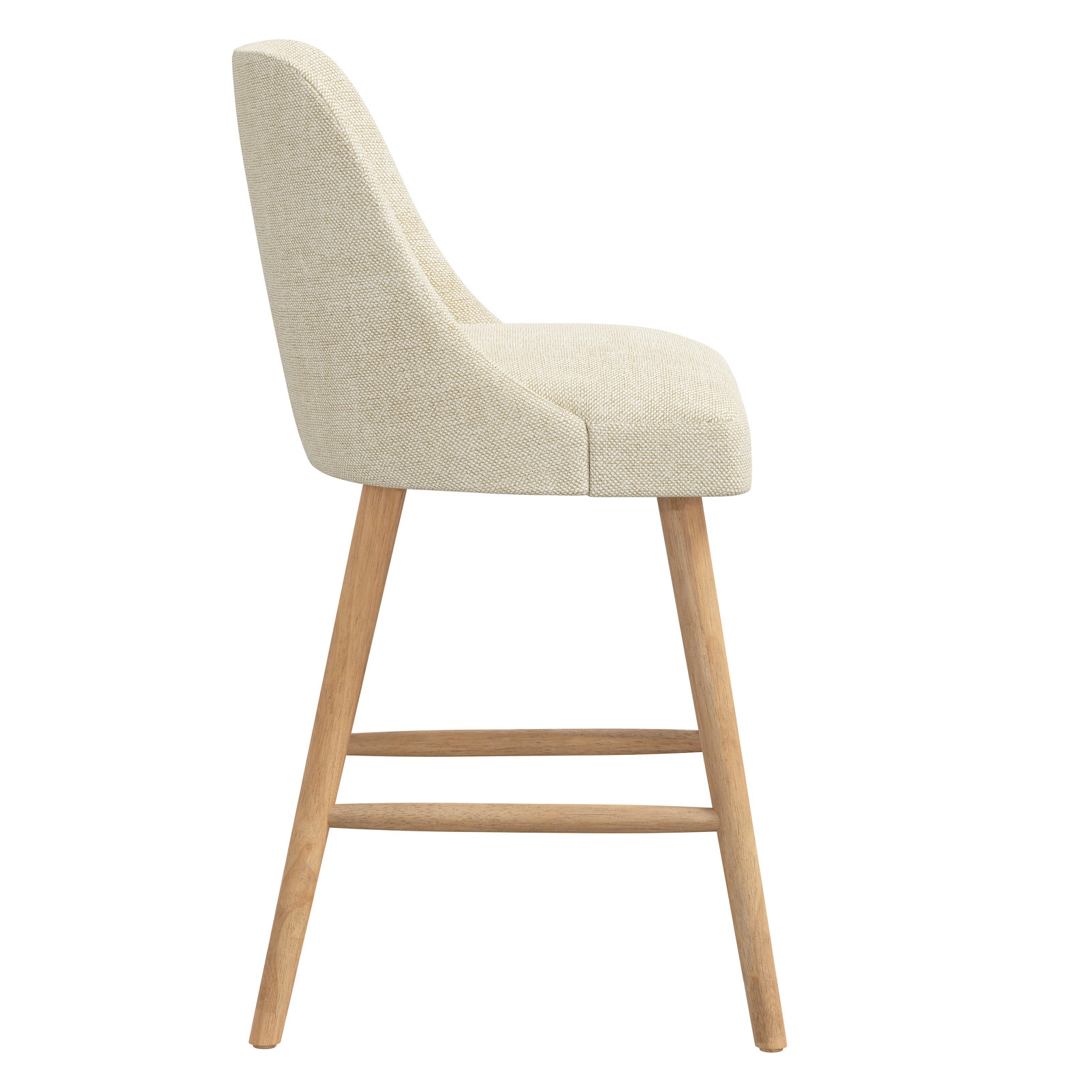 Gallie Counter & Bar Stool, Counter Stool (27” Seat Height), Natural, Natural Wood