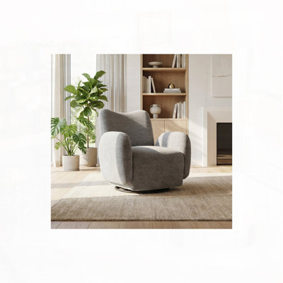 Fauteuil d'appoint pivotant à 360 °