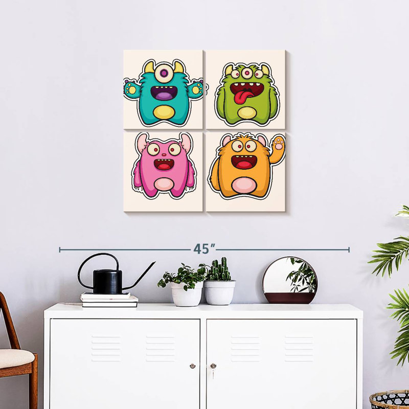 Ashelle Baby Monsters Hello, H 26 po x l 26 po