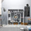 134cm H x 134cm W Geometric Bookcase-2047995504