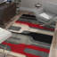 Tapis gris en laine touffeté à la main Cobos-19235238