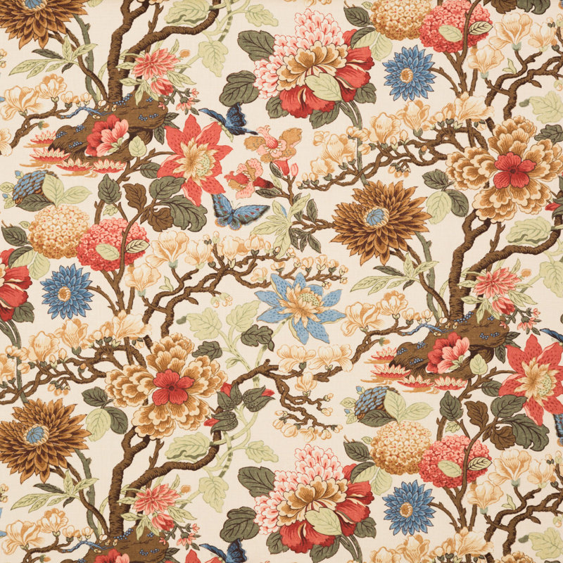 Magnolia 100% Linen Performance Fabric, Biscuit/Sand
