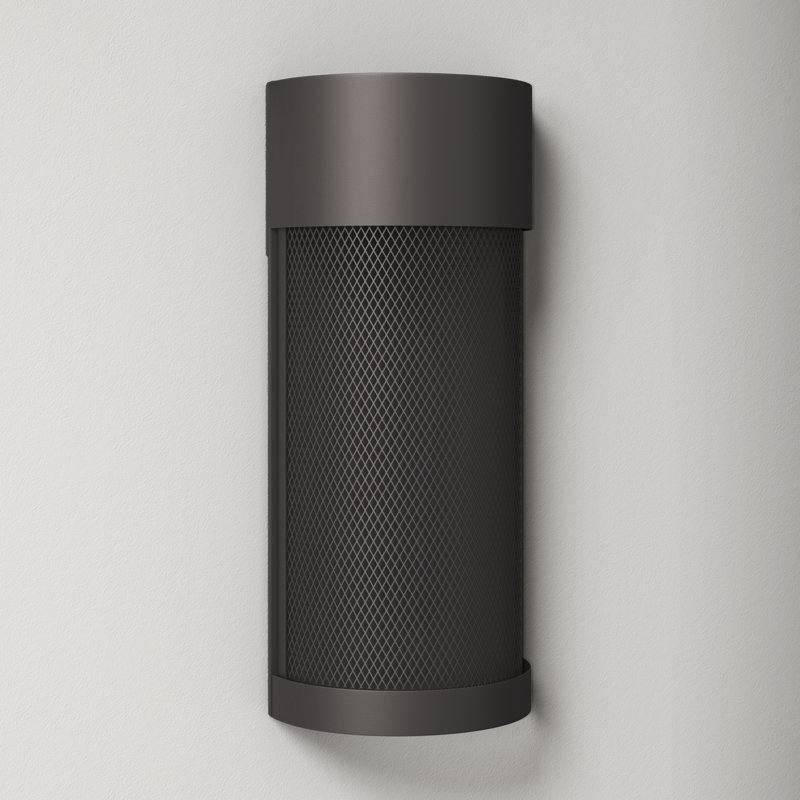 Derek Aluminum 17.25'' H X 7.5'' W Outdoor Wall Light, Buckeye Bronze, Halogen