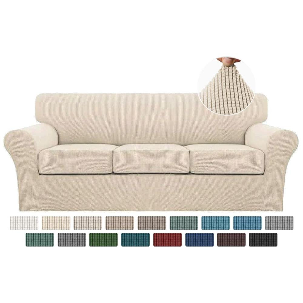 X－MAX FURNITURE T-Cushion Sofa Slipcover - Wayfair Canada
